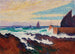 Jetée de Rosehearty Roseheartyn aallonmurtaja - Alfred William Finch — Ansicht des Kunstwerks