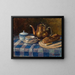 Stillleben - Alfred William Finch — gerahmtes Bild an der Wand