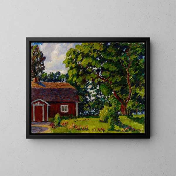 Museum Urajrvi - Alfred William Finch — gerahmtes Bild an der Wand