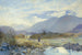 Capel Curig mit Snowdon und den Glyders in der Ferne, Nordwales - Alfred William Hunt — Ansicht des Kunstwerks