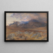 Snowdon nach einem Hagelschauer im April - Alfred William Hunt — gerahmtes Bild an der Wand