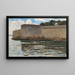 Rückkehr der Fischer von Concarneau - Alfred Zoff — gerahmtes Bild an der Wand