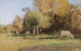 Sommerlandschaft mit Kühen - Alfred Zoff — Ansicht des Kunstwerks