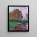 L Herbst im Krems-Tal - Alfred Zoff — gerahmtes Bild an der Wand