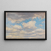 Studie der Wolken - Alfred Zoff — gerahmtes Bild an der Wand