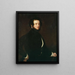 Selbstporträt des Grafen Alfred d'Orsay 1801 1852 - Alfred d'Orsay — gerahmtes Bild an der Wand