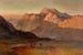 Llyn y Ddinas, Beddgelert, Nordwales - Alfred de Bréanski — Ansicht des Kunstwerks