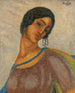 Portrait einer Frau - Alfredo Guttero — Ansicht des Kunstwerks