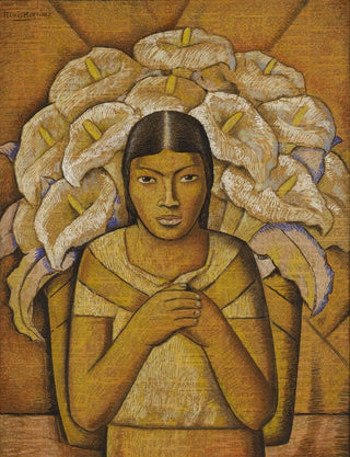 Verkäufer von Alcatraces - Alfredo Ramos Martínez — Ansicht des Kunstwerks