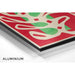 Reproduktion des Gemäldes Henri Matisse - Algue Blanche auf rotem und grünem Hintergrund