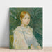 Reproduktion des Gemäldes Alice Gamby en buste - Berthe Morisot