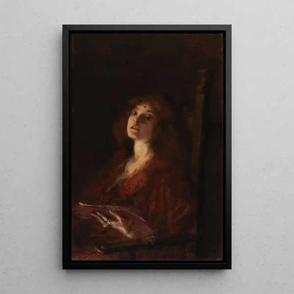 Eine Lied - Alice Pike Barney — gerahmtes Bild an der Wand