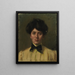 Agnès - Alice Pike Barney — gerahmtes Bild an der Wand