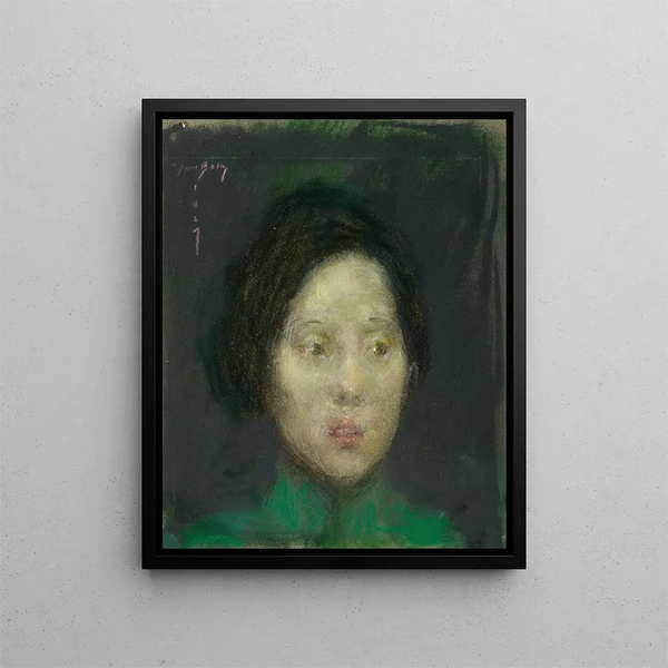Un Oriental - Alice Pike Barney — gerahmtes Bild an der Wand