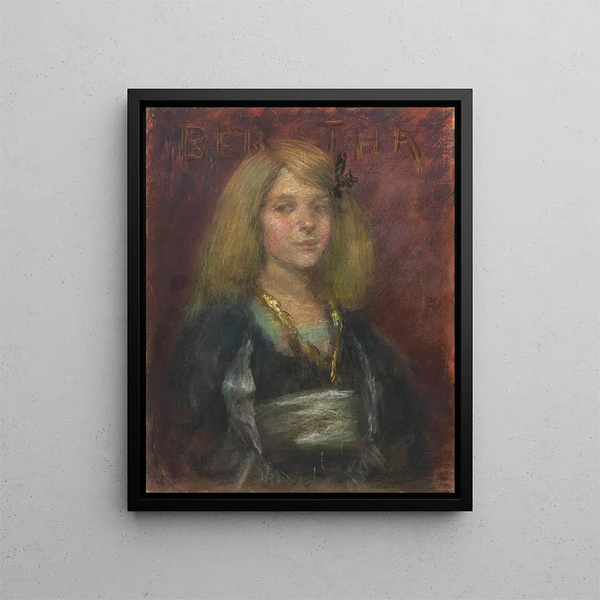 Berthe - Alice Pike Barney — gerahmtes Bild an der Wand