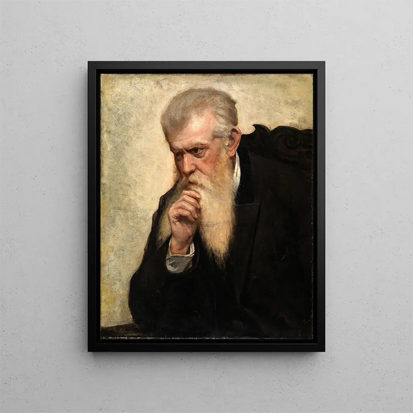 Kapitän Wheeler - Alice Pike Barney — gerahmtes Bild an der Wand
