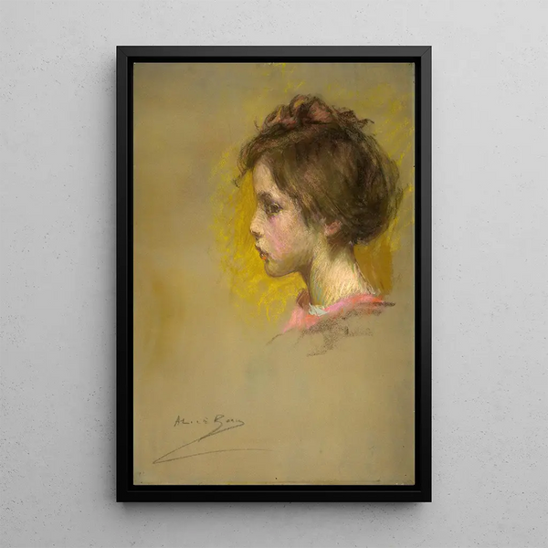 Claudine - Alice Pike Barney — gerahmtes Bild an der Wand