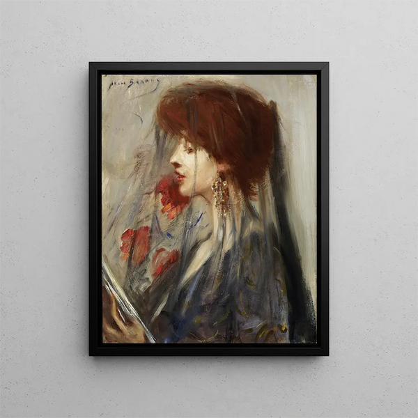 Buch der Träume - Alice Pike Barney — gerahmtes Bild an der Wand