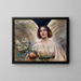 Lys de Pâques - Alice Pike Barney — gerahmtes Bild an der Wand