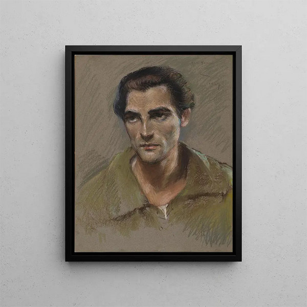 Edward Leiter - Alice Pike Barney — gerahmtes Bild an der Wand