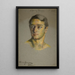 Hippolyte Thom - Alice Pike Barney — gerahmtes Bild an der Wand
