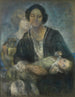 Frau Italienerin mit Kind - Alice Pike Barney — Ansicht des Kunstwerks