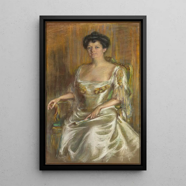 Reproduktion des Gemäldes Dame à l'éventail - Alice Pike Barney