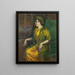 Laura Dreyfus Barney - Alice Pike Barney — gerahmtes Bild an der Wand