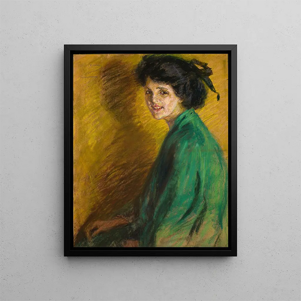 Leichter Gemälde - Alice Pike Barney — gerahmtes Bild an der Wand