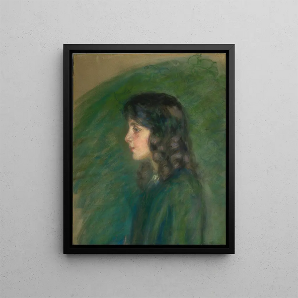 Lucie - Alice Pike Barney — gerahmtes Bild an der Wand