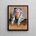 Madame Girard - Alice Pike Barney — gerahmtes Bild an der Wand