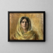 Marianne in Gelb - Alice Pike Barney — gerahmtes Bild an der Wand