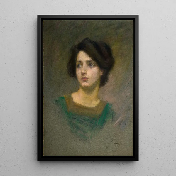 Monique - Alice Pike Barney — gerahmtes Bild an der Wand