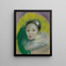Die mondverrückte - Alice Pike Barney — gerahmtes Bild an der Wand