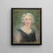 Mme Leslie Carter - Alice Pike Barney — gerahmtes Bild an der Wand