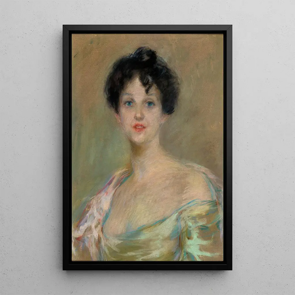 Madame Pansy Cotton - Alice Pike Barney — gerahmtes Bild an der Wand