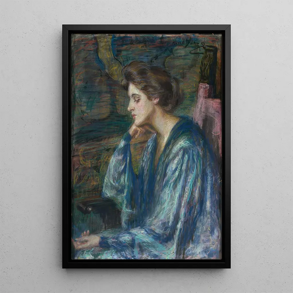Madame Roosevelt Scovel - Alice Pike Barney — gerahmtes Bild an der Wand
