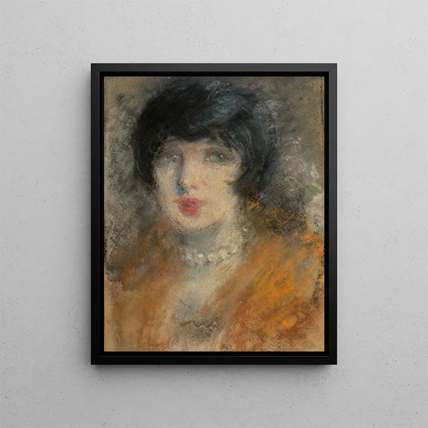 Discothek - Alice Pike Barney — gerahmtes Bild an der Wand