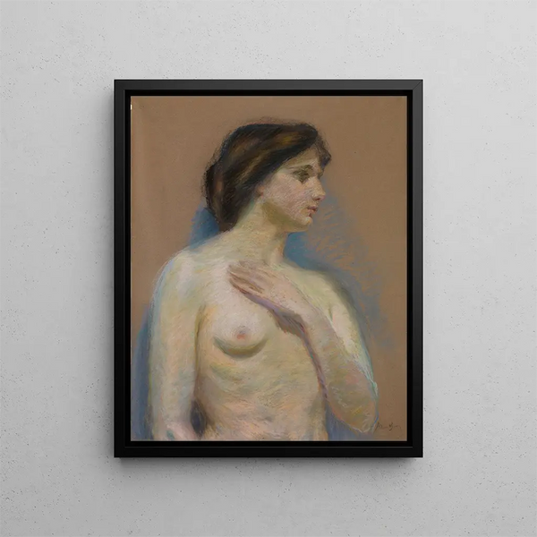 Akt - Alice Pike Barney — gerahmtes Bild an der Wand