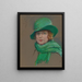 Odette Tyler Shepherd - Alice Pike Barney — gerahmtes Bild an der Wand