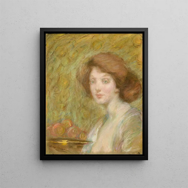 Pfingstrosenblüte - Alice Pike Barney — gerahmtes Bild an der Wand