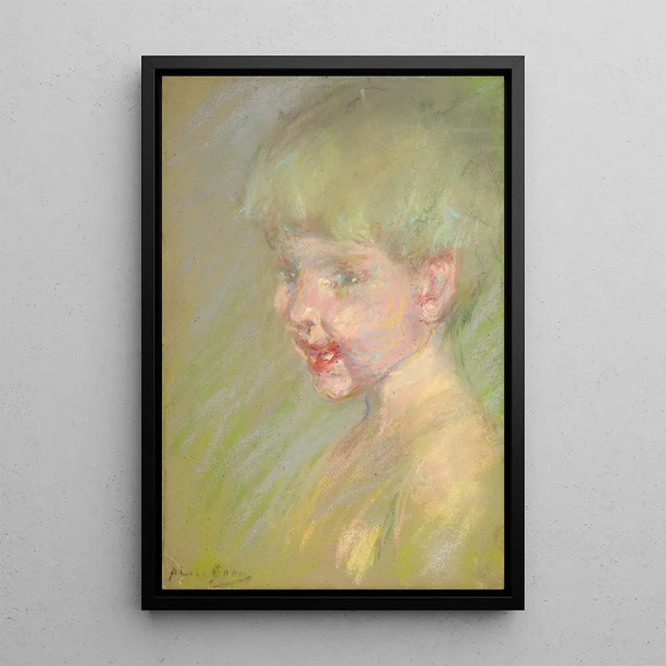 Sonnenstrahl - Alice Pike Barney — gerahmtes Bild an der Wand
