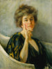 Selbstporträt in Ruhe - Alice Pike Barney — Ansicht des Kunstwerks