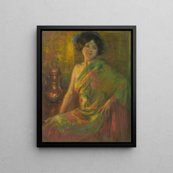 Sevilla in Montmartre - Alice Pike Barney — gerahmtes Bild an der Wand