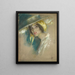 Fantasiegemälde spanisch I - Alice Pike Barney — gerahmtes Bild an der Wand