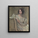 Señorita espagnole - Alice Pike Barney — gerahmtes Bild an der Wand