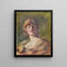 Kopfstudie von Alice Pike Barney — gerahmter Kunstdruck an der Wand