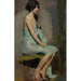 Reproduktion des Gemäldes Studie einer sitzenden Frau - Alice Pike Barney