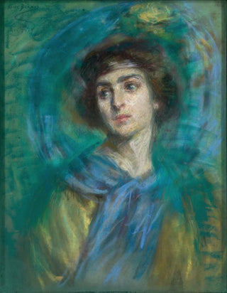 Alice Pike Barney - The Blue Scarf.webp