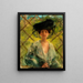 The Chatelaine - Alice Pike Barney — gerahmtes Bild an der Wand